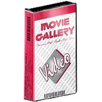 Movie Gallery VHS Sleeve